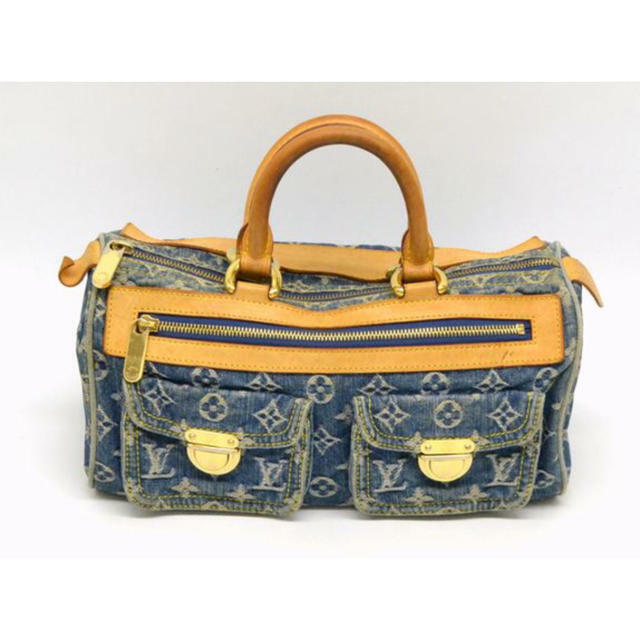 blue denim louis vuitton handbag